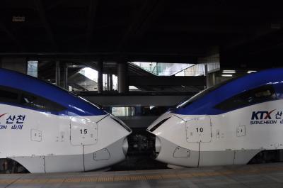 2011年2月韓国鉄道旅行5（KTX山川特室）