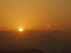 近江路・立春、蒲生野にあけぼの