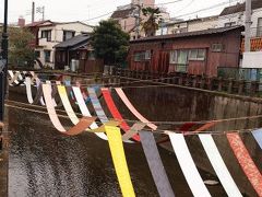 染の小道　新宿区　中井