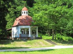 2010年バルト３国旅行第９日目（2）ロープウェイでガウヤ川を越えてスィグルダからクリムルダに渡り、てくてくハイキング