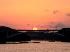車で三重 ★リアス式海岸に架かる橋 麻生の浦大橋・夕陽の賢島大橋