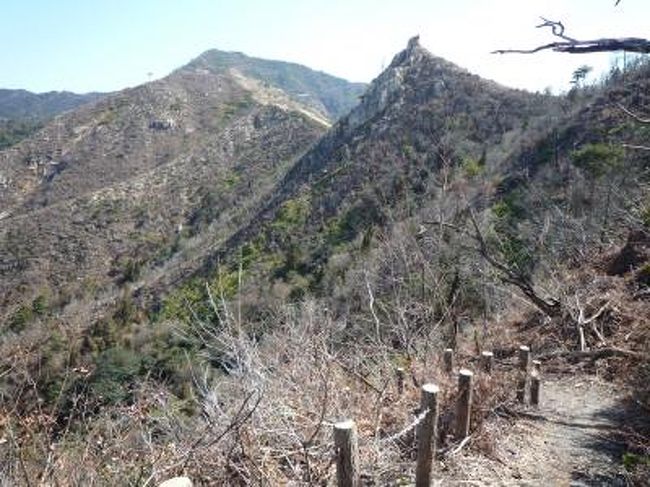 しまなみ海道を通って大三島の大山祇神社（おおやまづみじんじゃ）から　安神山（あんじんさん）、鷲ガ頭山（わしがとうざん）へ。下山も同じルートで神社へ戻った。