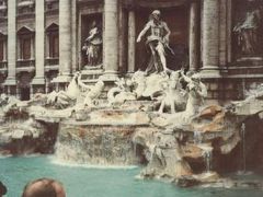 80年代のイタリア1983.8③　　「初めての海外旅行のラストはトレヴィの泉　vol.23」　　～ローマ～