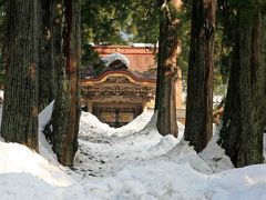 雪の中、永平寺に行ってきました。