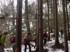 ●ハンマーウォーク・早春の北山◆雪の修験道