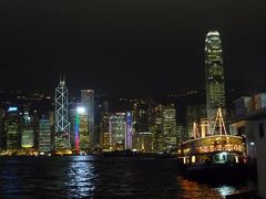 東洋一のエキサイティングシティ香港の夜景とネオン。