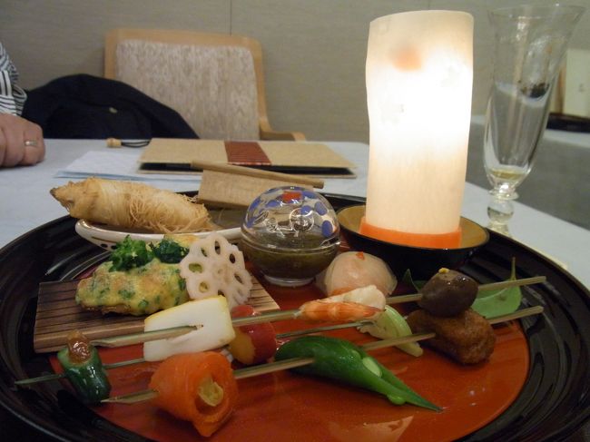 中の坊瑞苑の大阪のレストラン『北瑞苑』が<br />クーポンサイトにお得なプランが出てたので行ってみました。<br />雪会席です。（＠9,240→3,980円）<br />このお値段でこのお料理はかなりお得でした♪
