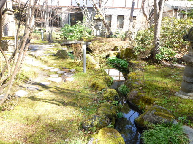 春の上林温泉と地獄谷の旅♪　Ｖｏｌ５（２日目午前）：優雅なホテル「仙壽閣」の朝食と美しい庭園♪