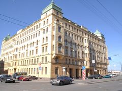 ロシアの華麗な街サンクトペテルブルグのホテル。