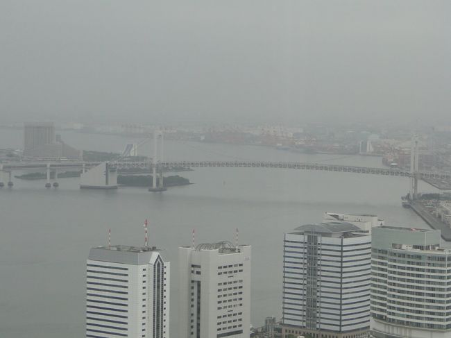用事で汐留のビル47階におりましたが、視界が悪く　まさに黄砂の東京でした。<br />汐留からのレインボーブリッジもかなりかすんでいました。 