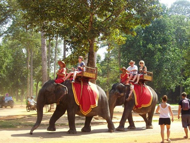 ソウル経由でプノンペンへ、帰りはシェムリアップからソウルへの旅に行ってきました。<br /><br />プノンペンからシェムリアップへは、５ドルのバスにて約６時間の道程でした。