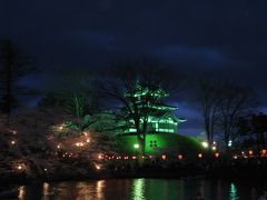 2010年4月　上越　高田城の夜桜（桜の名所　②）
