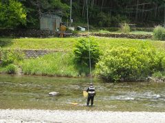 興津川上流で鮎釣り見物と新茶の西河内の里を訪ねる！