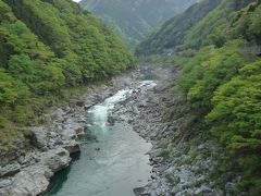 徳島県訪問記２　「大歩危小歩危から平家の落人伝説の里、祖谷へ」　四国のへそ池田町へ