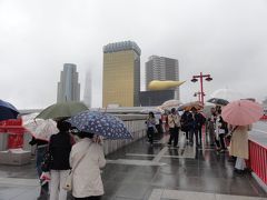 浅草スカイツリーは雲の中