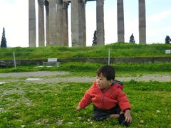 育休卒業旅行（ギリシャ　ゼウス神殿）