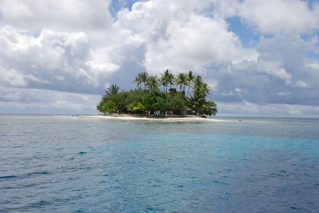 アイランドホッピングinミクロネシア(１)【無人島キミオ・オローラ島でまったり♪】　