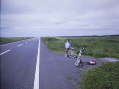 北海道自転車縦断の旅　えりも岬に向けて宗谷岬を出発　1日目と2日目