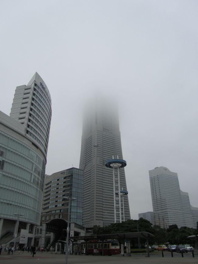 横浜　梅雨時の風景