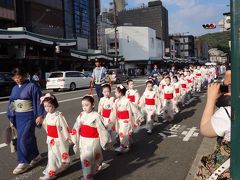 夏の京都　祇園祭の足音とお迎え提灯