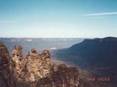 90年代のオーストラリア②1994.9　「ユーカリの樹海」　　～世界遺産・ブルーマウンテンズ＆シドニー～