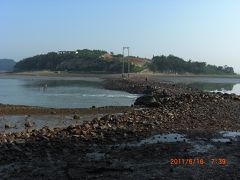 2011夏（3）済扶島の地元の人しか知らない海割れ現象を発見