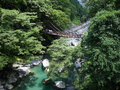 四国の旅（２０１１年７月）。。。その４徳島「祖谷（いや）のかずら橋」