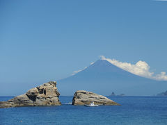 西伊豆を北上③松崎町雲見から見た富士山