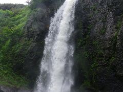 雨竜沼湿原入口にある『白竜の滝』◆2011年7月の北海道は雨だった【その３】