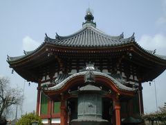 2003春、興福寺と奈良公園(2完）興福寺・南円堂、奈良公園、鹿、奈良国立博物館