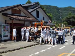 箱根仙石原の夏祭りのお神輿　グレインの美味しいランチ　２０１１年７月