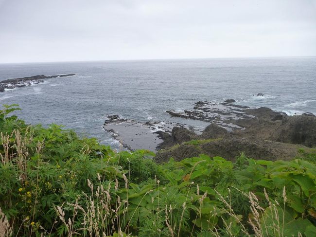 北海道出張が入りました。こうなると週末を利用して滝めぐりをしないわけにはいきません。道南、道央にはまだ見ぬ百選滝が２本あるのです。すなわち、島牧村の賀老の滝と白老町のインクラの滝です。この２本の滝めぐりを軸に、友人を巻き込んでゴルフも絡めました。<br /><br />おおまかな行程は以下の通りです。<br />７月２８日（木）　一応仕事。ホテルニドム泊。<br />７月２９日（金）　ニドムクラシックコースにてゴルフ。ホテルニドム泊。<br />７月３０日（土）　賀老の滝。室蘭夜景。ホテルルートイン東室蘭駅前泊。<br />７月３１日（日）　インクラの滝。<br /><br />この行程だけではおそらく余裕があるので、あとは現地で出たとこ勝負です。<br /><br />３０日は賀老の滝が目的地です。ホテルニドムから賀老の滝までは200km以上の距離があり、長いドライブとなりそうです。賀老の滝まで寄り道しながら向かいました。