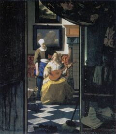 愛知県美術館・絵葉書で綴る展示会(3)：『17世紀のオランダ美術展』、：フェルメール、レンブラント