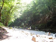 車中泊　入川渓谷編