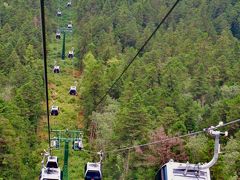 四川省17　華龍山庄で昼食・黄龍索道で3600ｍへ　☆遊歩道を五彩池まで