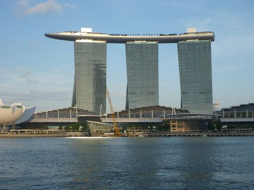 マリーナベイサンズ 建築写真集「Marina Bay Sands」 アップル・マリーナ・ベイ・サンズ シンガポール / Apple Marina