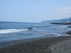 2011年葉月　（帰省）ヒスイ海岸でヒスイ探して、糸魚川ブラックを食べてみた。