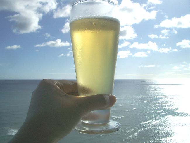 飲む、寝る、泳ぐの休暇がご所望の、パートナーとの二人旅。<br /><br />「隊長、日程に比べ、行きたいお店が多すぎます!」<br />「うむっ、斯くなる上はビールのハシゴだっ!」<br />「ええっ、ええええ〜っ!」<br /><br />観光、全然ないです。<br />体重、増えます。<br />でもリフレッシュばっちり、の4泊6日。<br /><br />○立寄先<br />ワイケレ、Kマート、セブンイレブン、シェラトンワイキキ、ルックJTBバイ・サ・ビーチ、ルアナ(LUANA)、ウルフギャング、インフィニティ、コナブリューイング、ルースズクリス(プライムタイム)、マイタイバー
