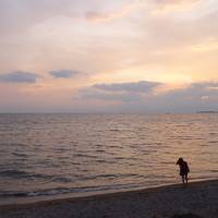 夏の18きっぷ旅行 滋賀編 5-5 長浜で琵琶湖と夕日を楽しむ