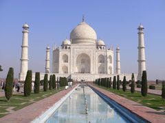 世界遺産タージマハル(Taj Mahal)とアグラ城塞(Agra Fort)