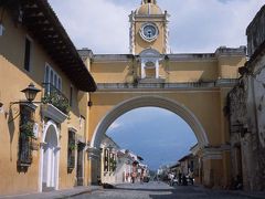 世界遺産　アンティグア(Antigua, Guatemala)歴史地区　早歩き