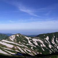 【雪倉・朝日岳2泊3日】残雪とお花の3日間