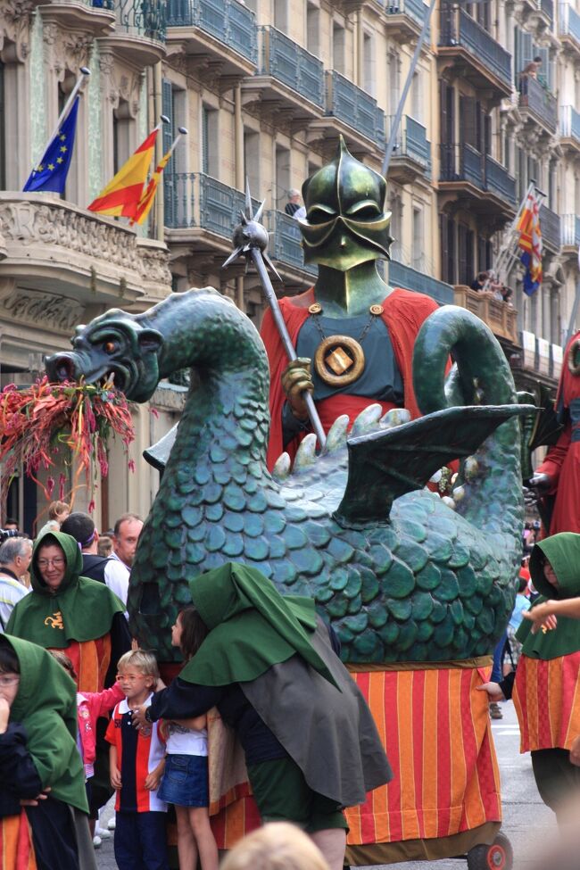 メルセ祭 ヒガンテスのパレード バルセロナ スペイン の旅行記 ブログ By わんぱく大将さん フォートラベル