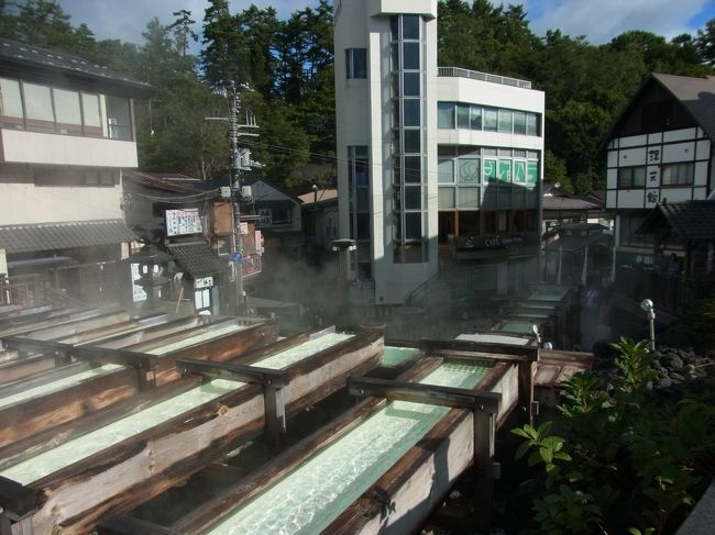 憧れの草津温泉へ行ってきました！<br />草津よいとこ一度はおいで〜♪<br />いやいや二度三度おいでまする〜の感激のお湯！！<br />さすが日本三大名湯！