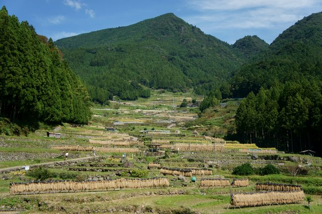 愛知県新城市鳳来町の鞍掛山標高220mから430mまで広がり<br />日本の棚田百選にも選ばれています<br />http://www.acres.or.jp/Acres20030602/tanada/index.htm