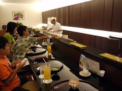 ４３．残波岬ロイヤルホテル　日本料理・琉球料理 花織 （はなうい）のお寿司食べ放題の夕食