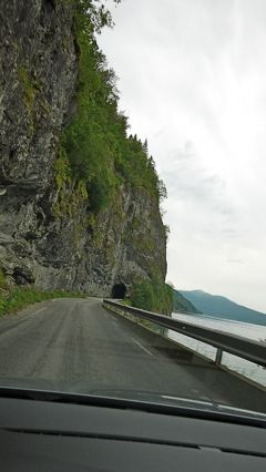 2011.7ノルウエーフィヨルド地帯1300ｋｍドライブ14-Geirangerからの帰途，Utvikまで（4／5日目）