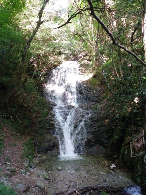 滝紀行◇三千院の奥にある『音無の滝』（京都市左京区大原）』八