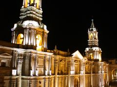ペルー紀行（９）　闇に浮かぶカテドラルとクイ料理の思い出～ペルー第二の都市アレキパ