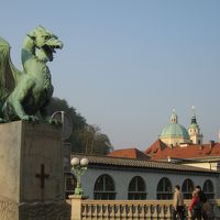 スロベニアの首都リュブリアナ